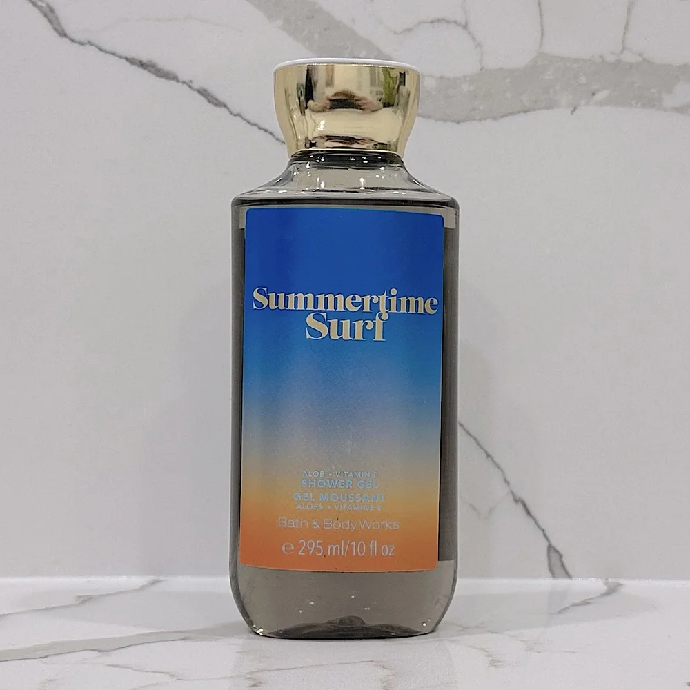 💫2/$25💫 Bath & Body Works Sunmertime Surf Shower Gel - Picture 2 of 4